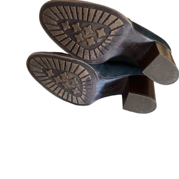 Eurosoft by Sofft Black Sascha Faux Suede Slip On Ankle Boots 8 - Picture 6 of 6